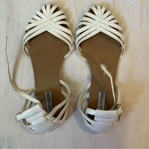 Steve Madden Elegant White Sandals